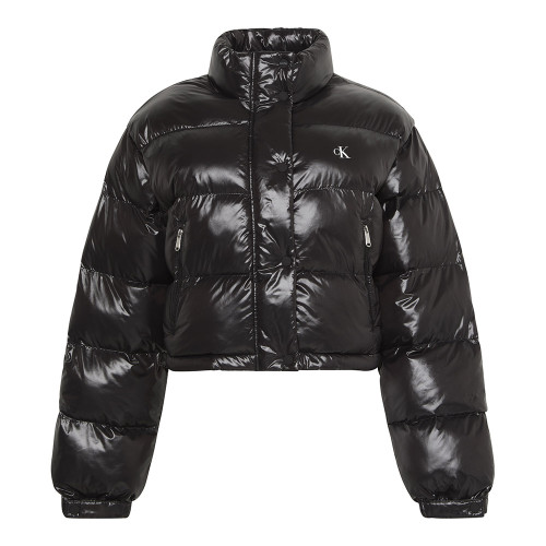 Calvin Klein Γυναικείο μπουφάν Shine Crop Puffer Jacket